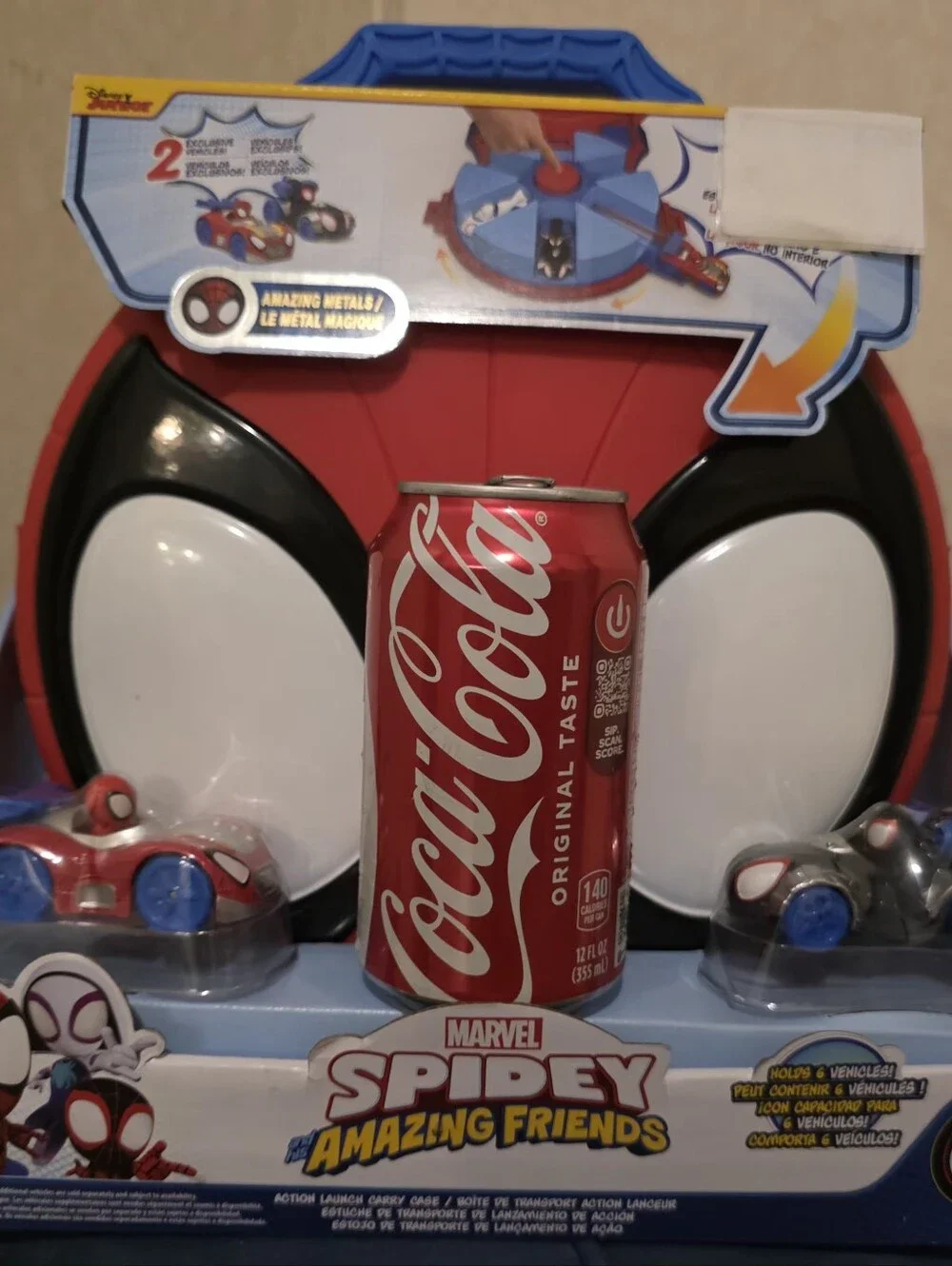 Marvel Spidey Amazing Friends Playset - Red, Black, White, Blue